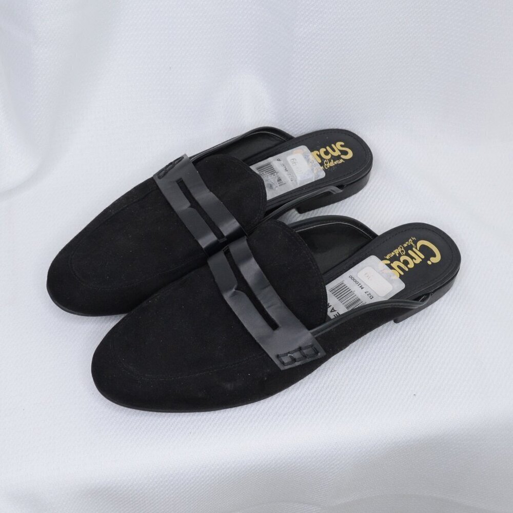 Sam Edelman Women's Black Paulie Mule Loafer Sz 9